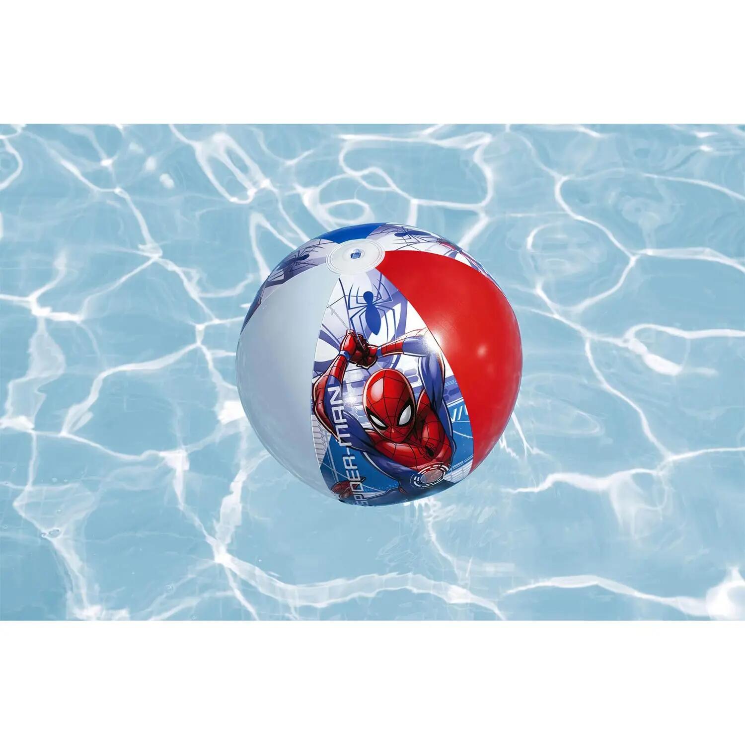 BESTWAY Ballon de Plage Gonflable Spider-Man 51 cm – Ballon Marvel 7/8