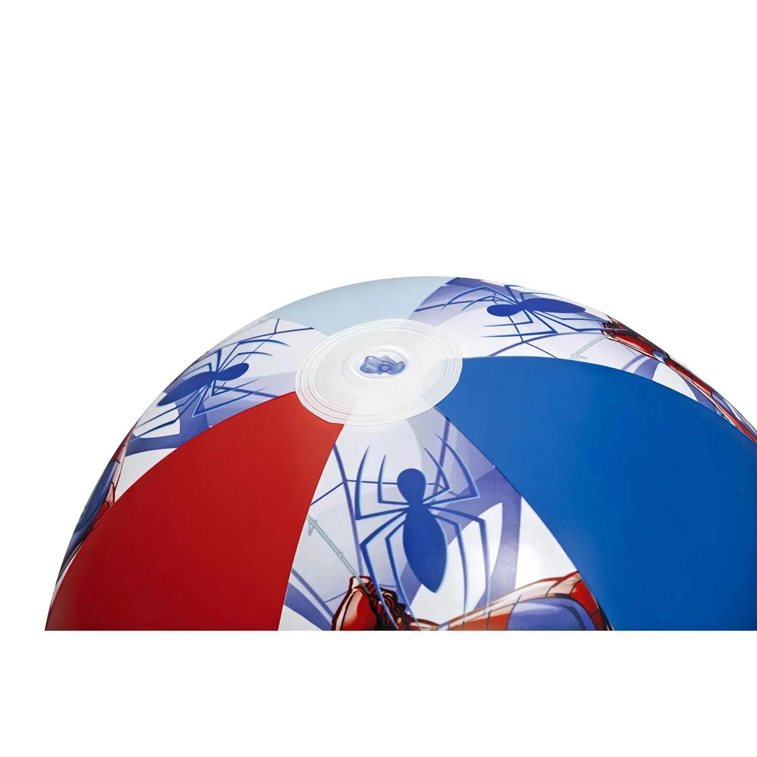 BESTWAY Ballon de Plage Gonflable Spider-Man 51 cm – Ballon Marvel 4/8