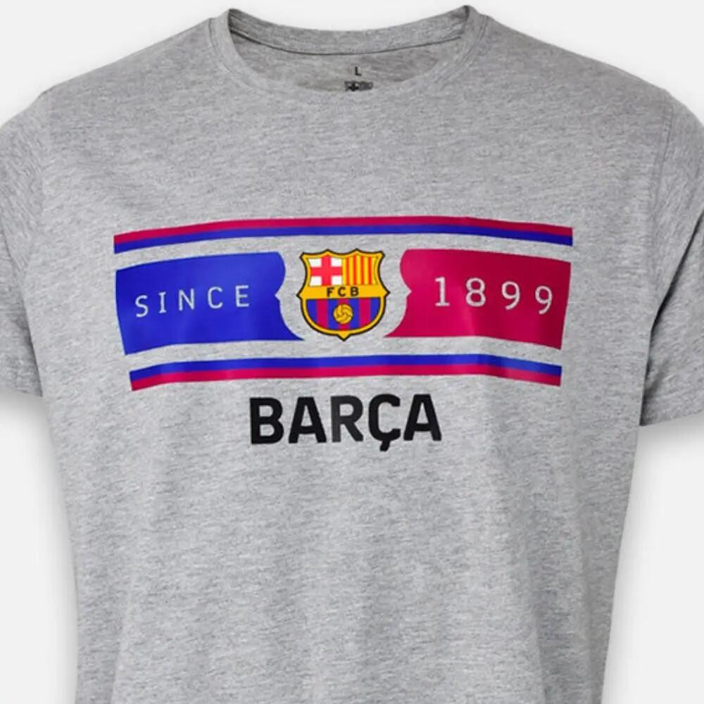 Barcelona póló felnőtt szürke BARCA 2/5