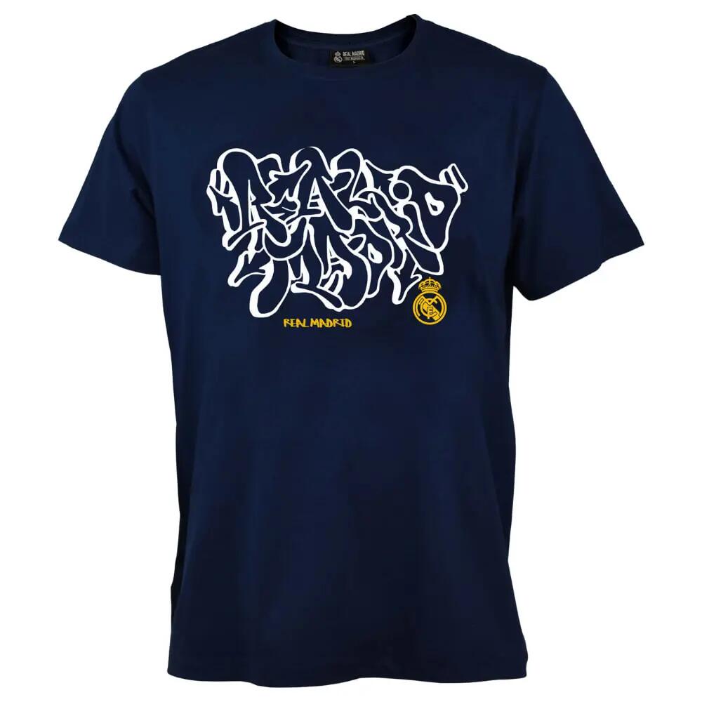 Camiseta Real Madrid Adulto Graffiti Blue Real Madrid 1/4