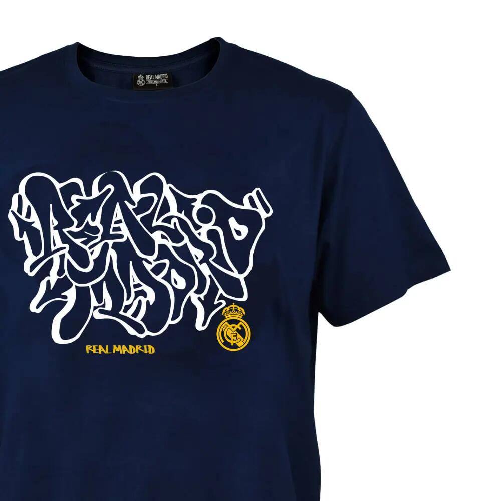 Camiseta Real Madrid Adulto Graffiti Blue Real Madrid 2/4