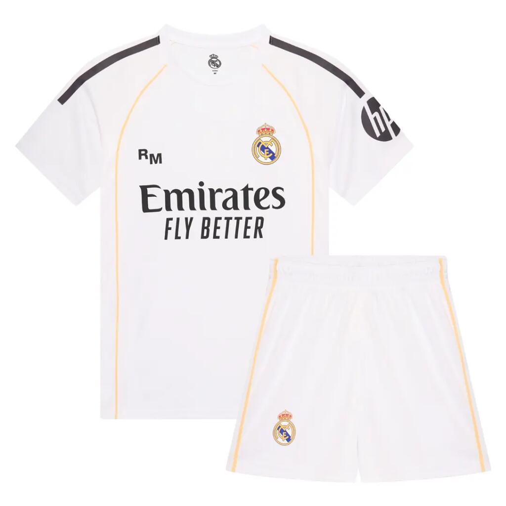 Real Madrid Home Kit 25/26 Kids - Official Merchandise