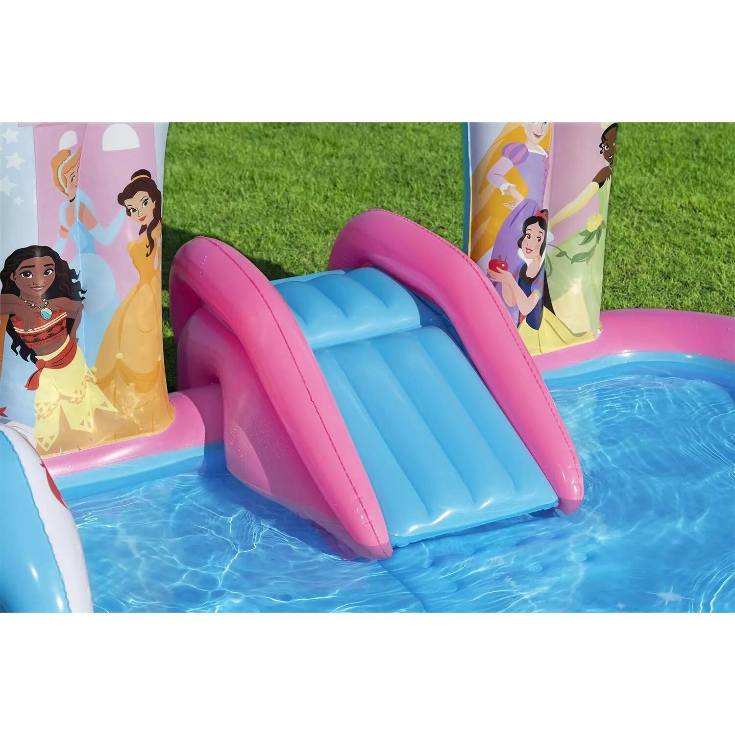 Dmuchany plac zabaw Bestway wodny zjeżdżalnia Princess Disney 9/13