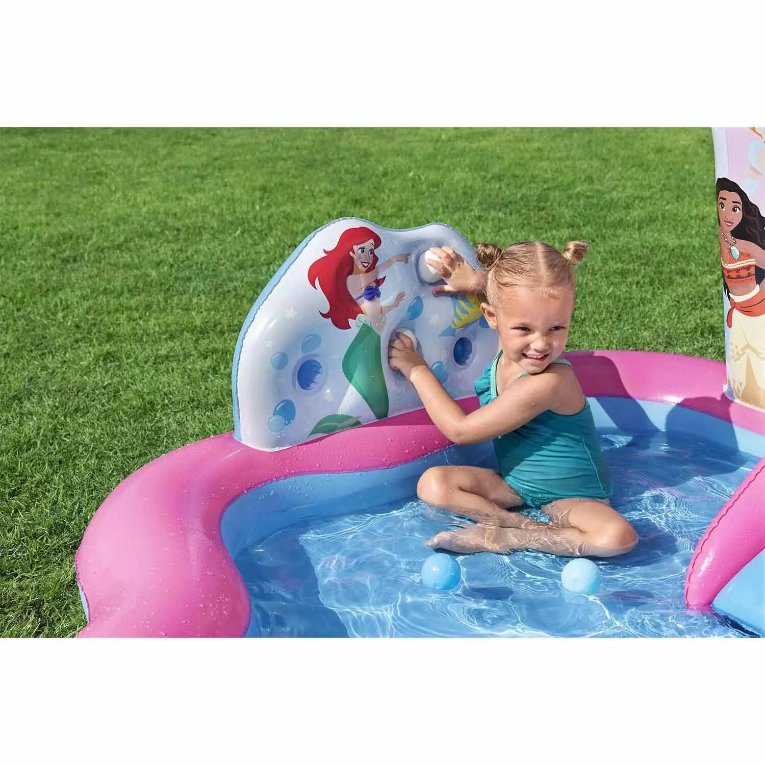 Dmuchany plac zabaw Bestway wodny zjeżdżalnia Princess Disney 6/13