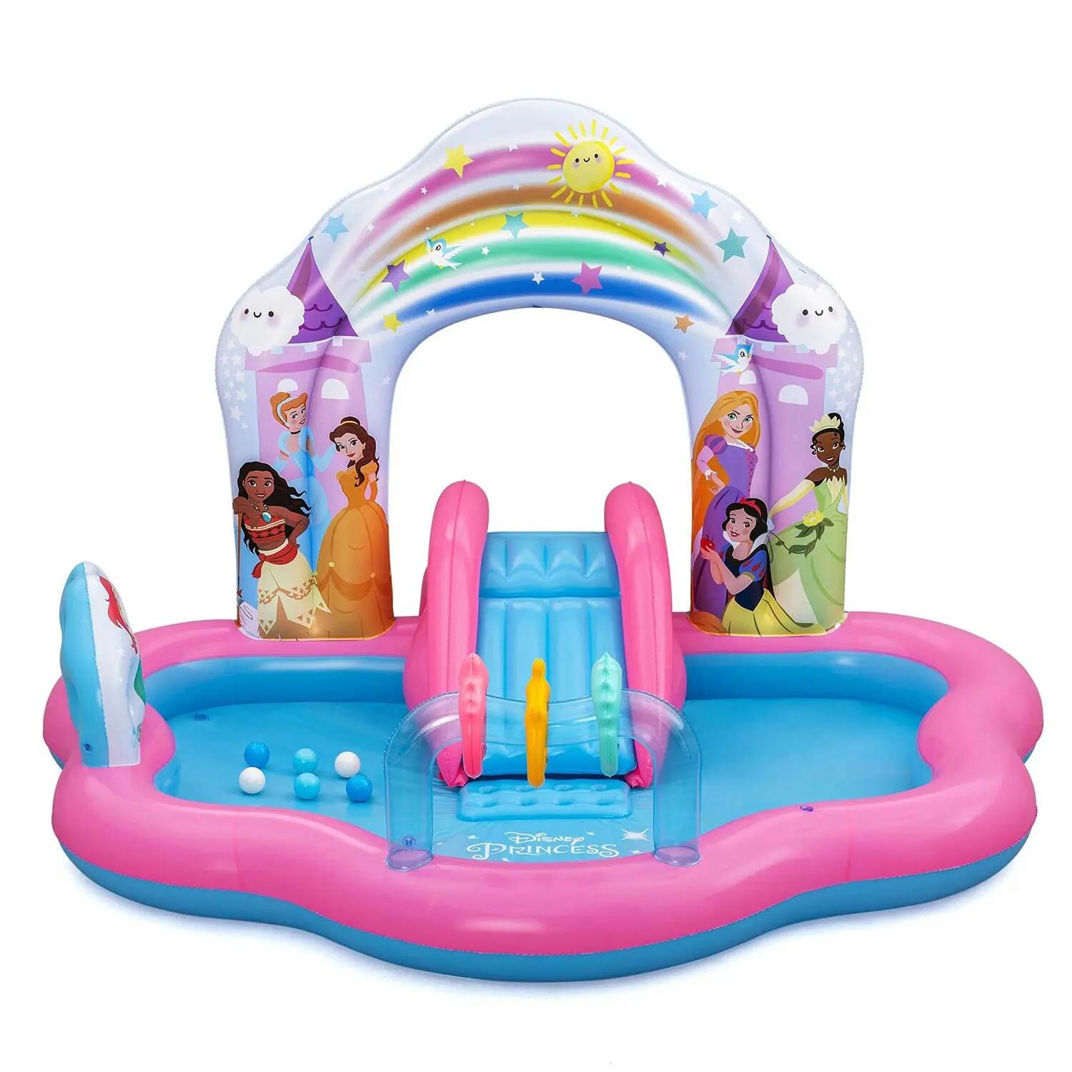 Dmuchany plac zabaw Bestway wodny zjeżdżalnia Princess Disney 3/13
