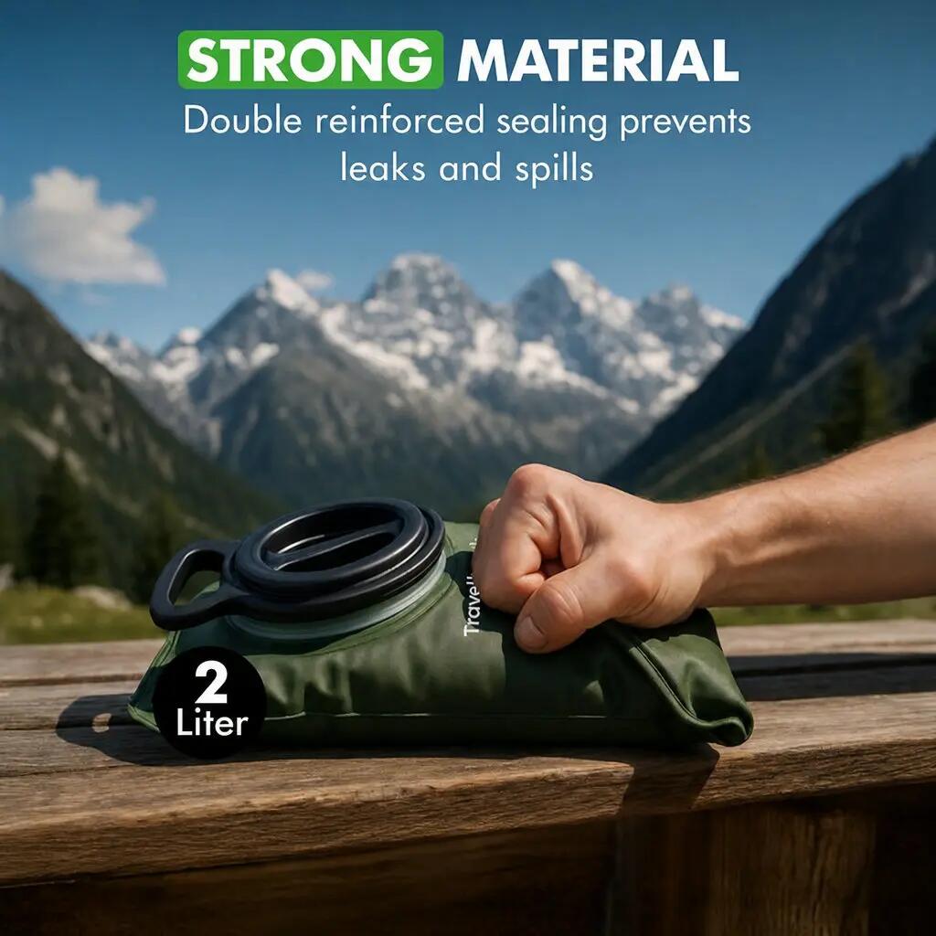 Waterzak – Opvouwbare Watercontainer voor Camping & Outdoor 2/7