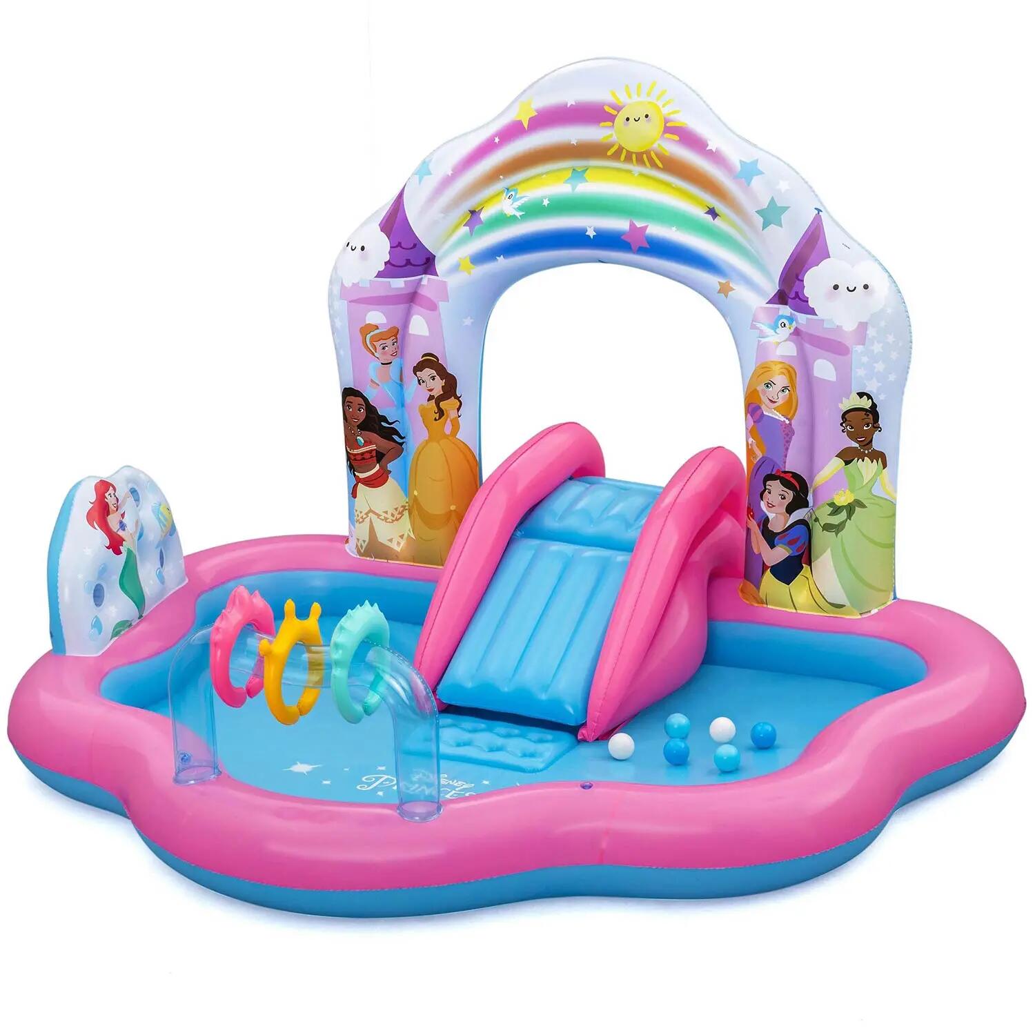 Dmuchany plac zabaw Bestway wodny zjeżdżalnia Princess Disney 2/13
