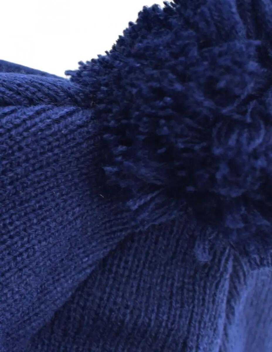 Gorro Real Madrid Bicolor con Borla 3/4