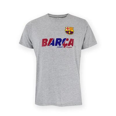 Fc barcelona grijs t-shirt voor kinderen