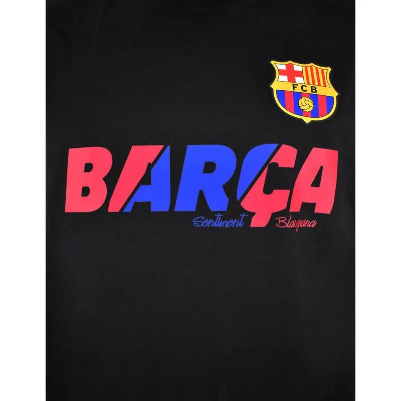 Camiseta FC Barcelona Sentiment Blaugrana Negra 2/5