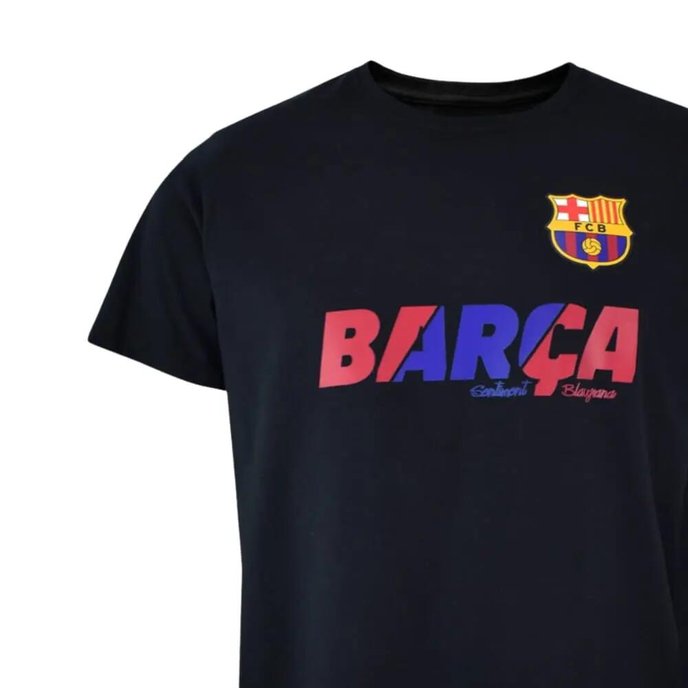 Camiseta FC Barcelona Adulto Sentiment Blaugrana Negra - Júnior 3/5