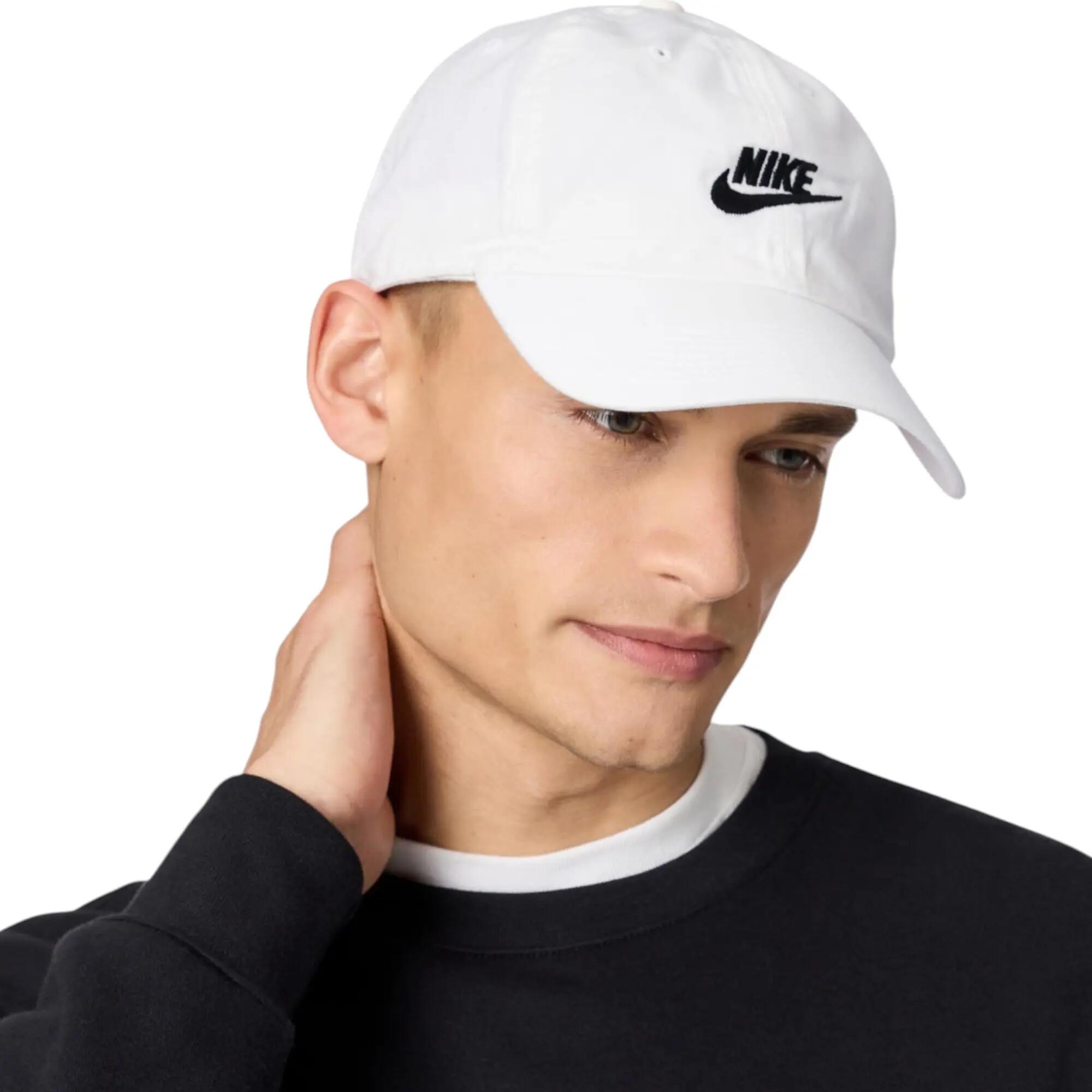 Gorra Club Logotipo Gris-Blanco 2/3