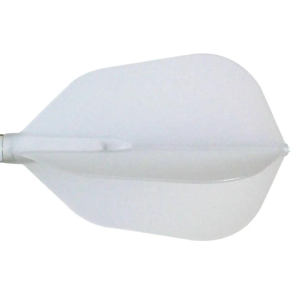 Plumas Fit Flight 6 unid. Super Shape Blanco Natural 2/3