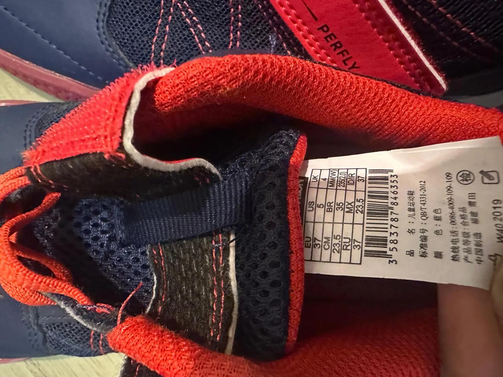 Tussen Particulieren - BS 160 badmintonschoenen voor junioren 3/4