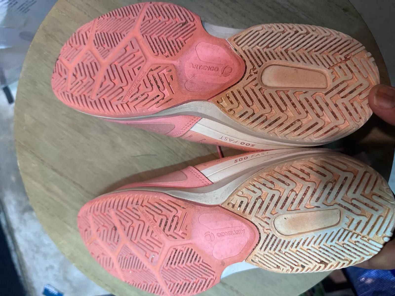 Tussen Particulieren - TENNISSCHOENEN VOOR KINDEREN - TS500 FAST jr LACE 2/4