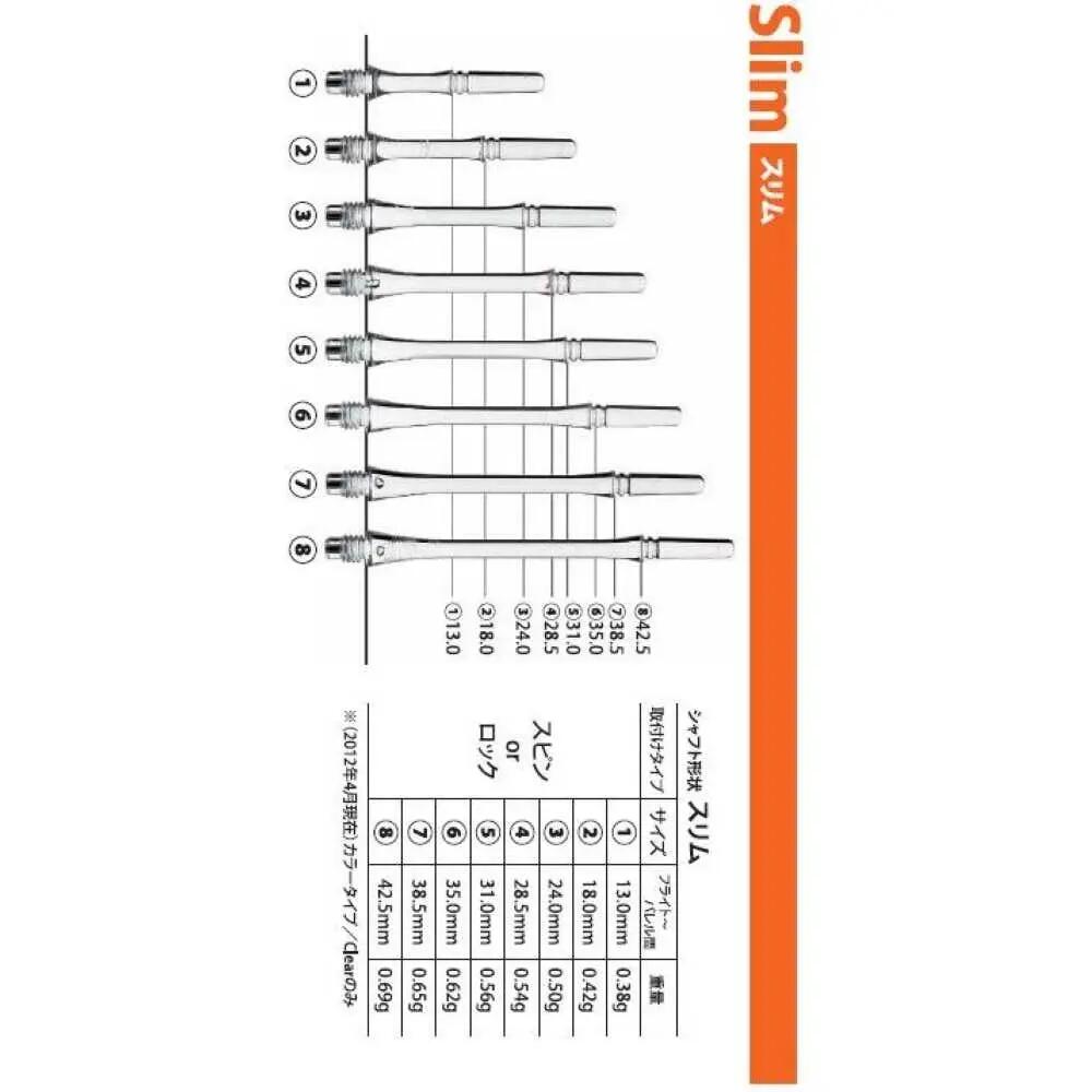 Cañas Fit Shaft Gear Slim Giratoria Blanca Talla 1 3/3