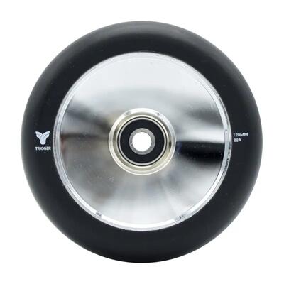 Freestyle scooter wielen trigger hollow 30mm 120mm 88a chroom zwart x2