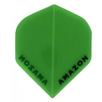 Plumas Amazon Standard Verde Transparente 1/3