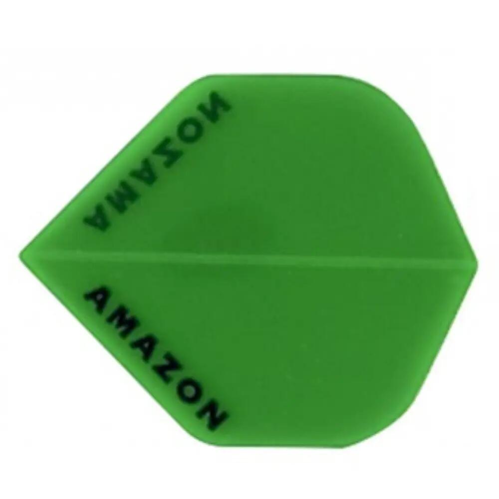 Plumas Amazon Standard Verde Transparente 2/3