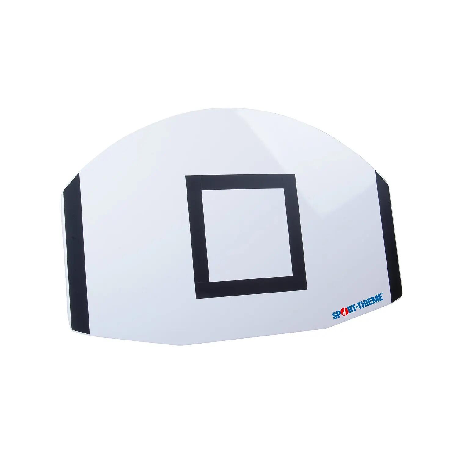 Tabellone da Basket Via Basketball Unisex Bianco 3/5