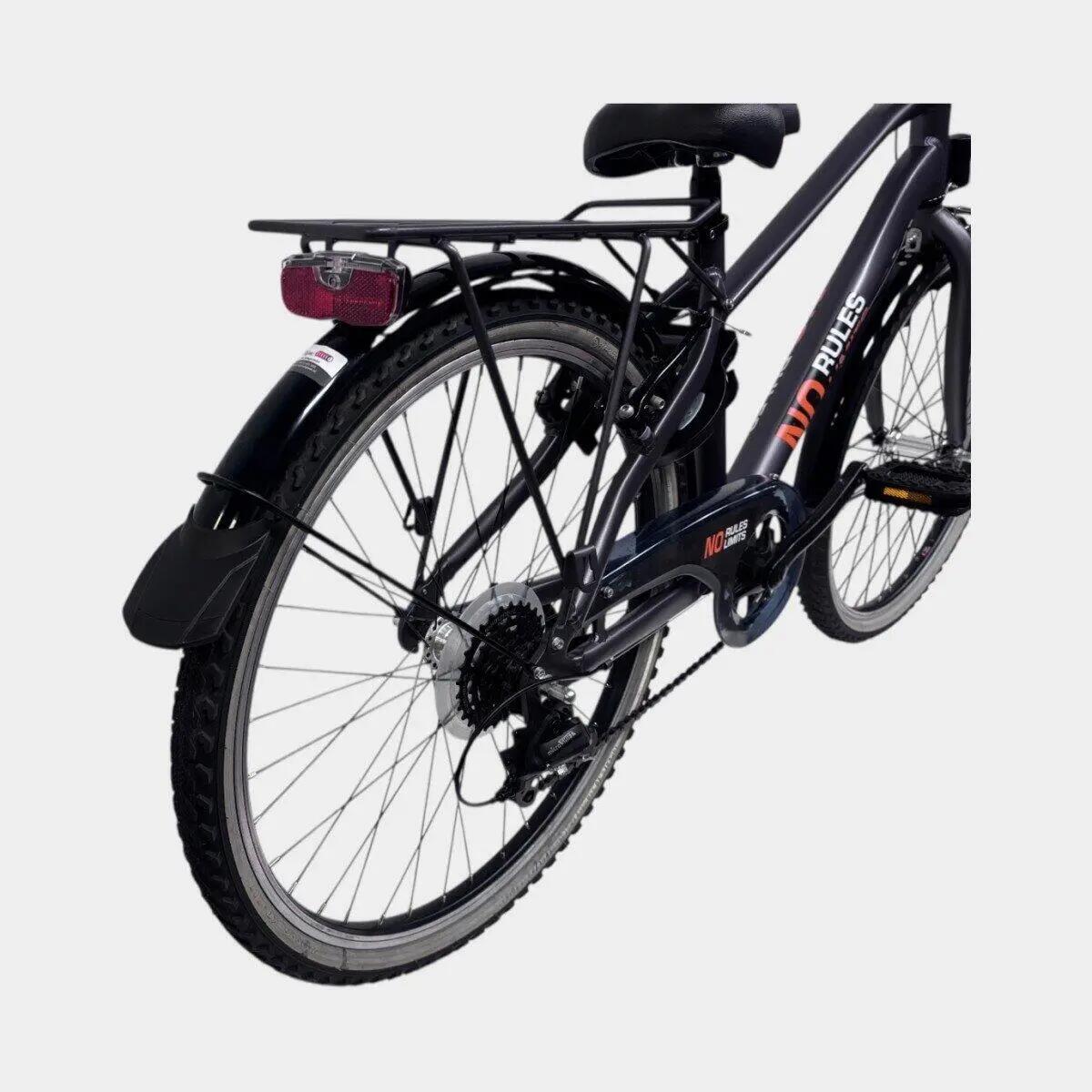 Bike Fun No Rules No Limits, metal/grijs 3/5