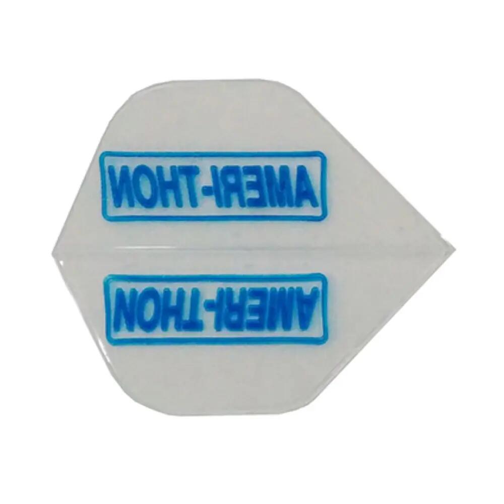 Plumas Amerithon Standard Transparente Logo Azul 3/3
