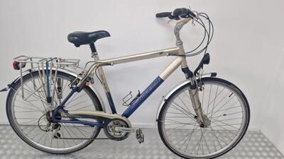 Raleigh stadfiets | gebruikt | 3 maanden garantie | 28 inc, blauw
