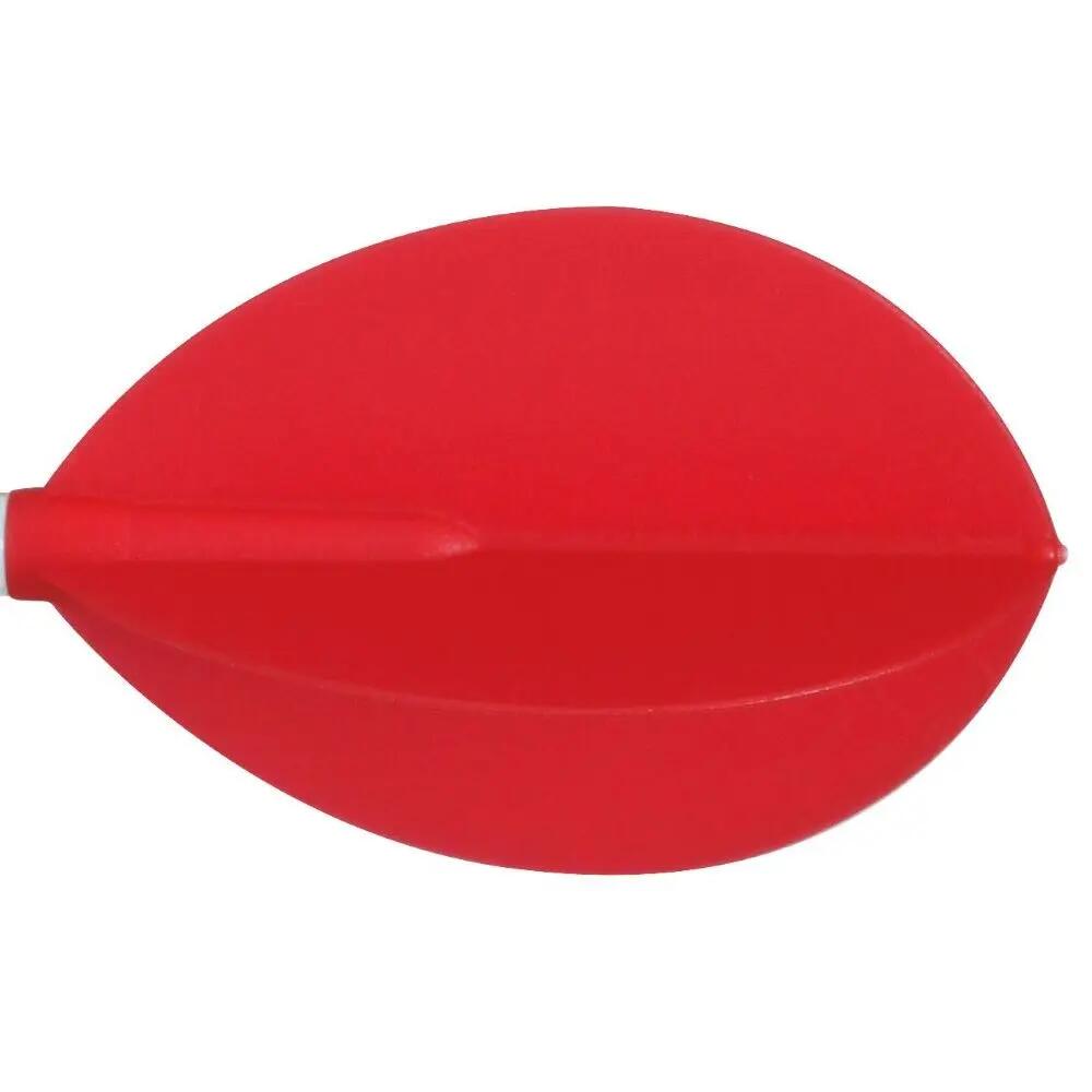 Plumas Fit Flight 6 unid. Oval Roja 2/3