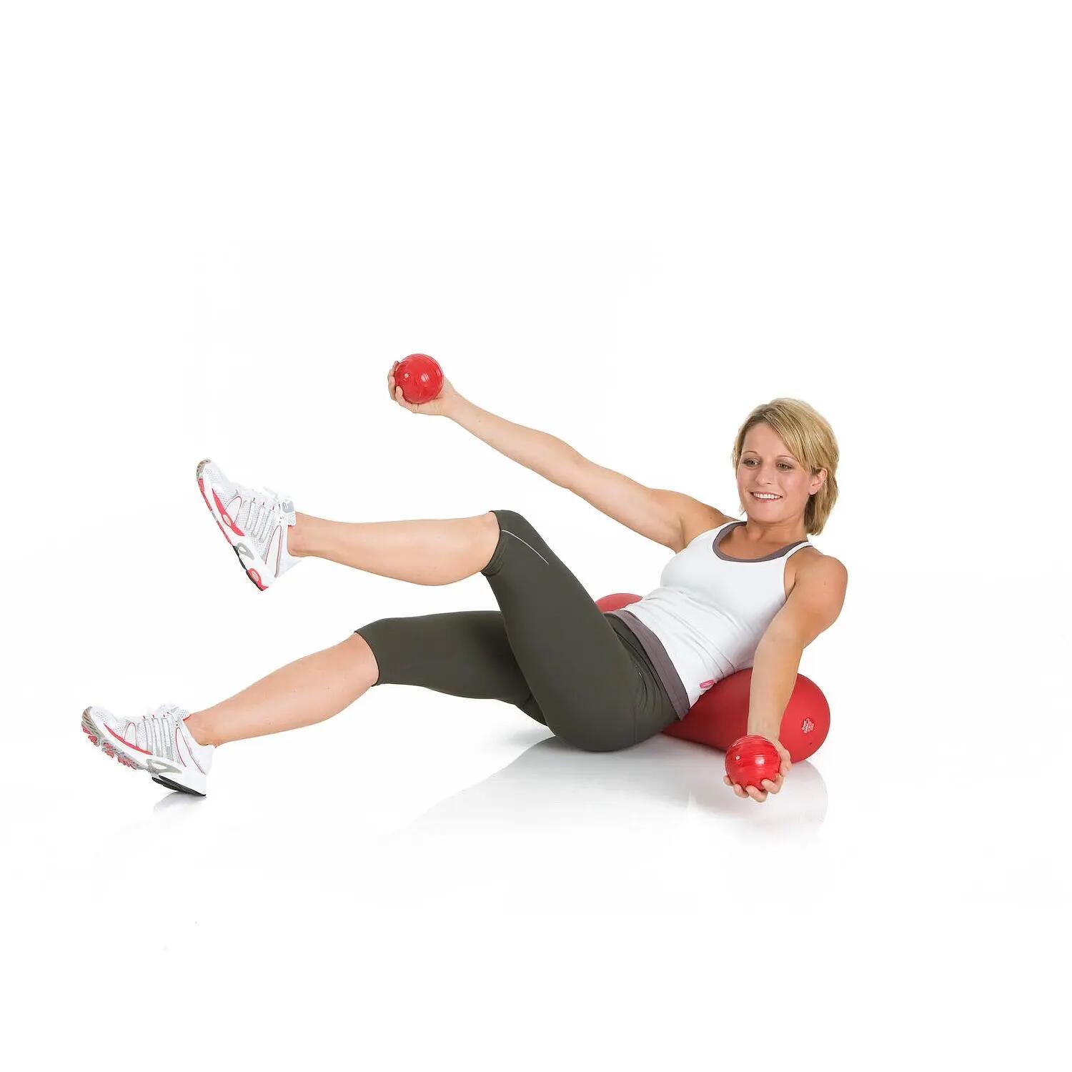 Gewichtsball Stonie 1,5 kg, Rot Fitness / Krafttraining Unisex Rot 3/4