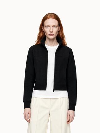 Veste zippée Essentiel en molleton léger