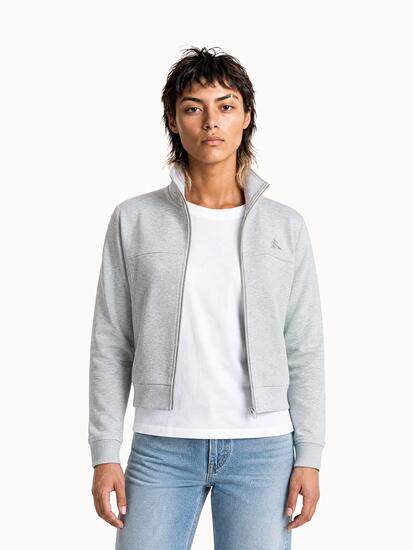 Veste zippée Essentiel en molleton léger