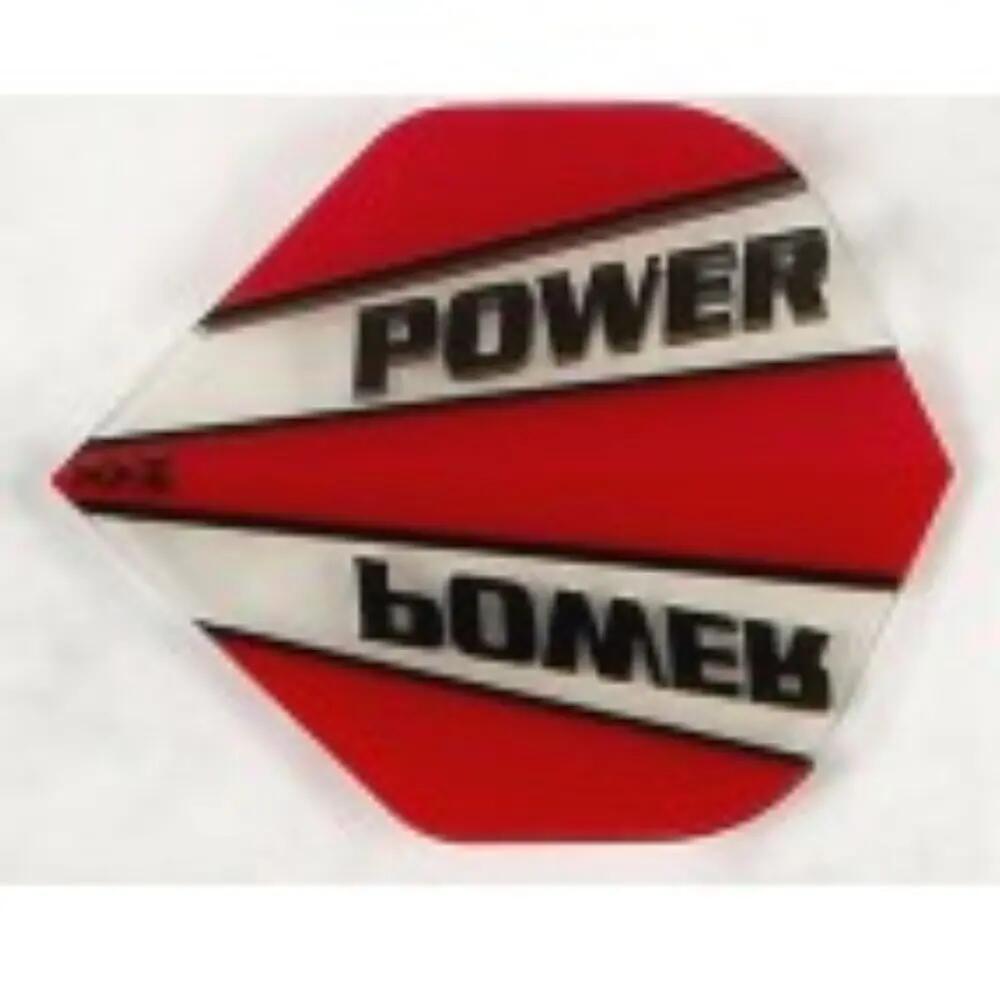 Plumas Power Max Standard Logo Roja y Transparente PX-118 2/3