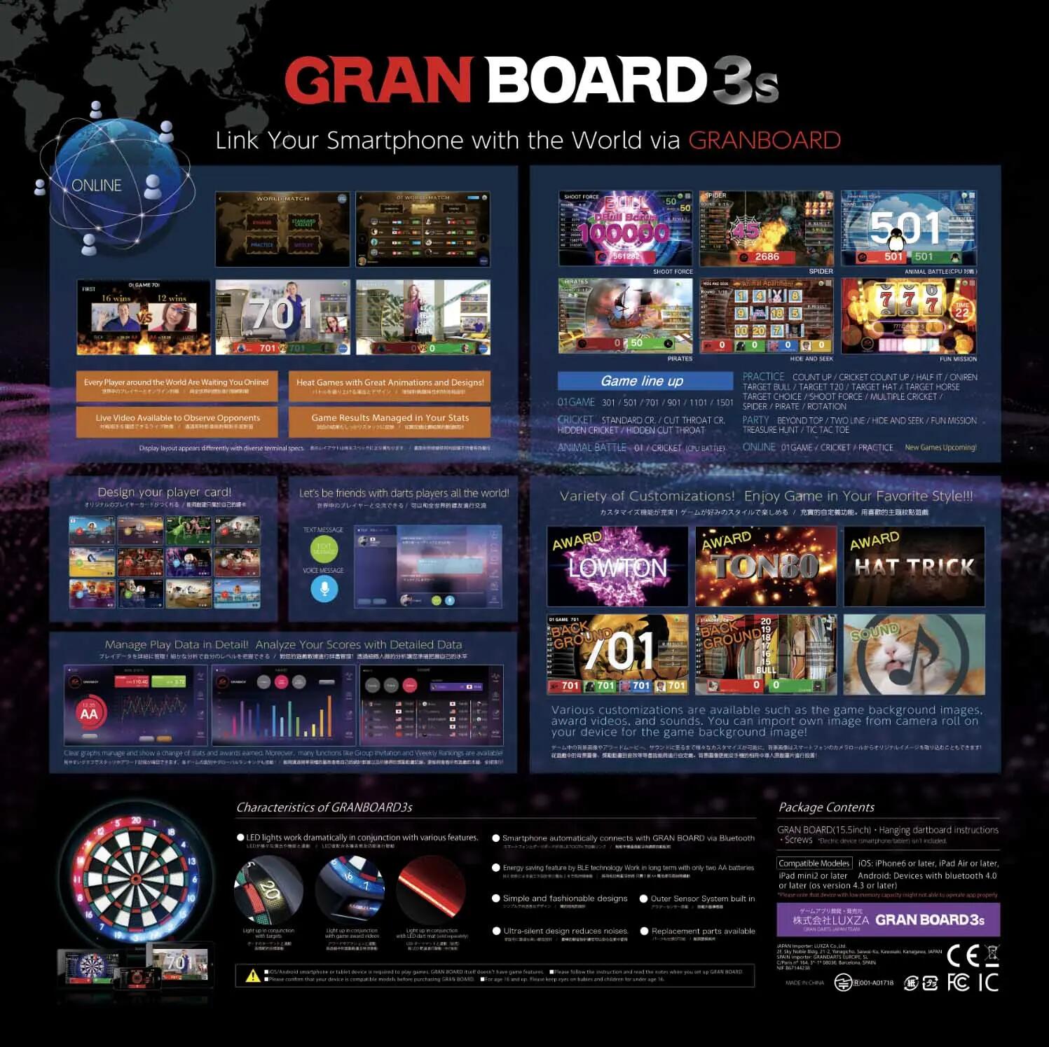 GranBoard 3s Green 2/7