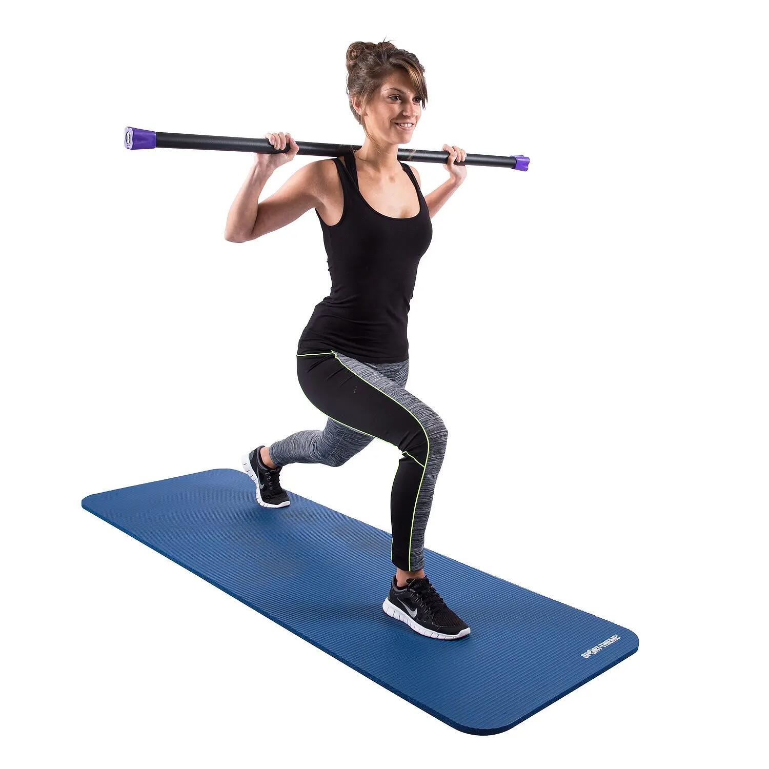 Gewichtsstab Steel 6 kg Lila Fitness / Krafttraining Unisex Lila 3/6