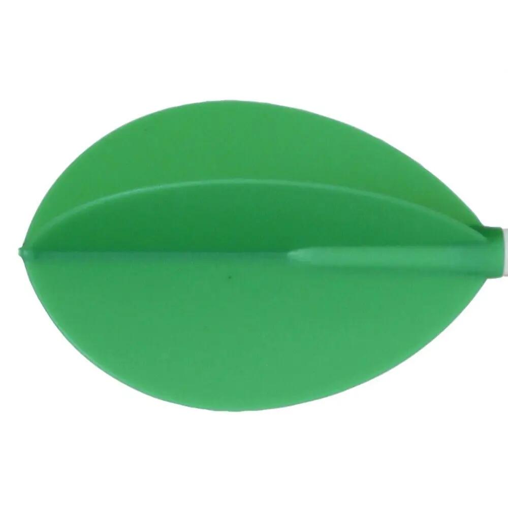 Plumas Fit Flight 6 unid. Oval Verde 3/3