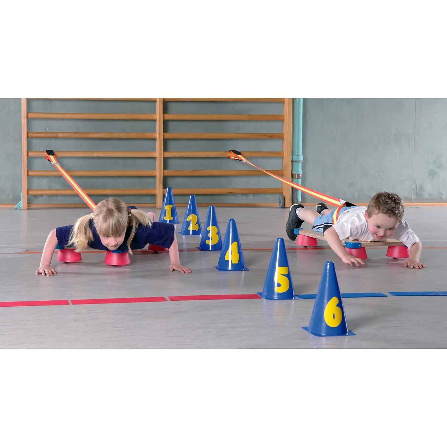 Widerstandsband Ski, 4 m Fitness / Krafttraining Unisex 3/6