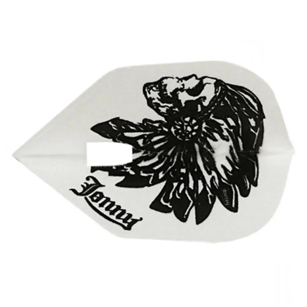 Plumas L-Style Champagne Shape Jonny v. 3 Blanco 2/3