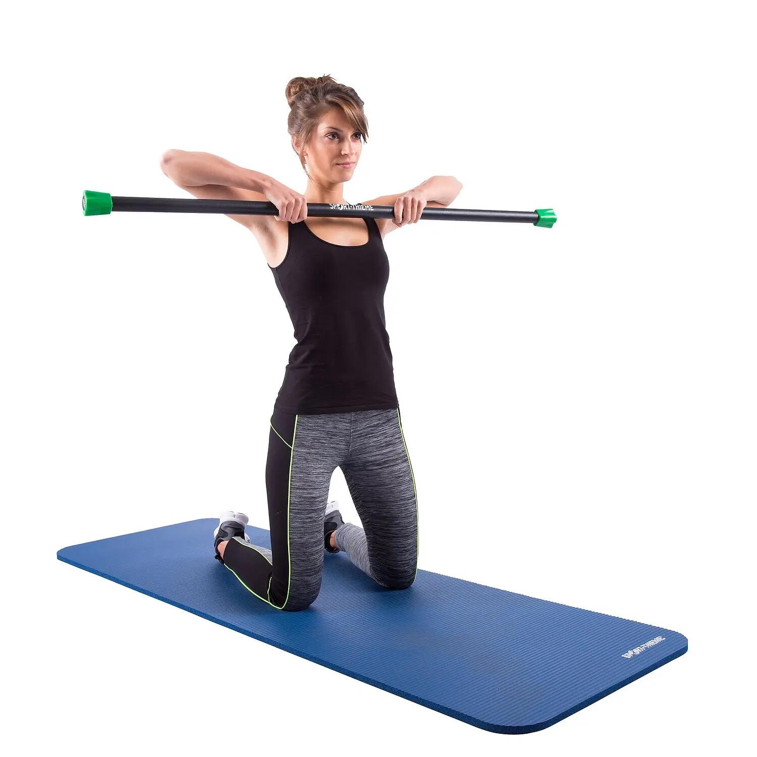 Gewichtsstab Steel 4 kg Grün Fitness / Krafttraining Unisex Grün 3/5