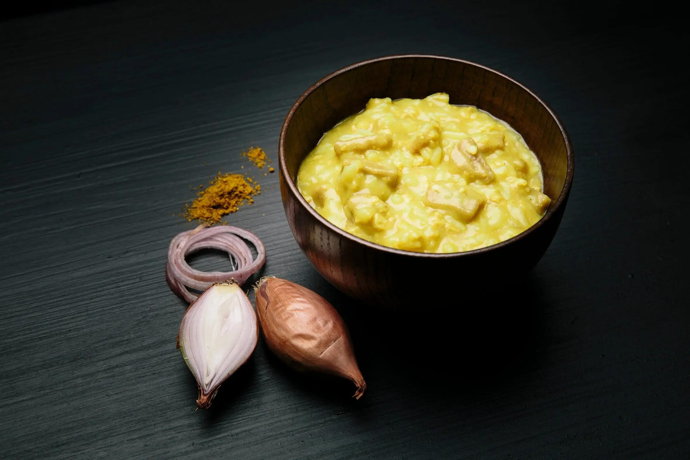 Mulligatawny de cordero 3/4