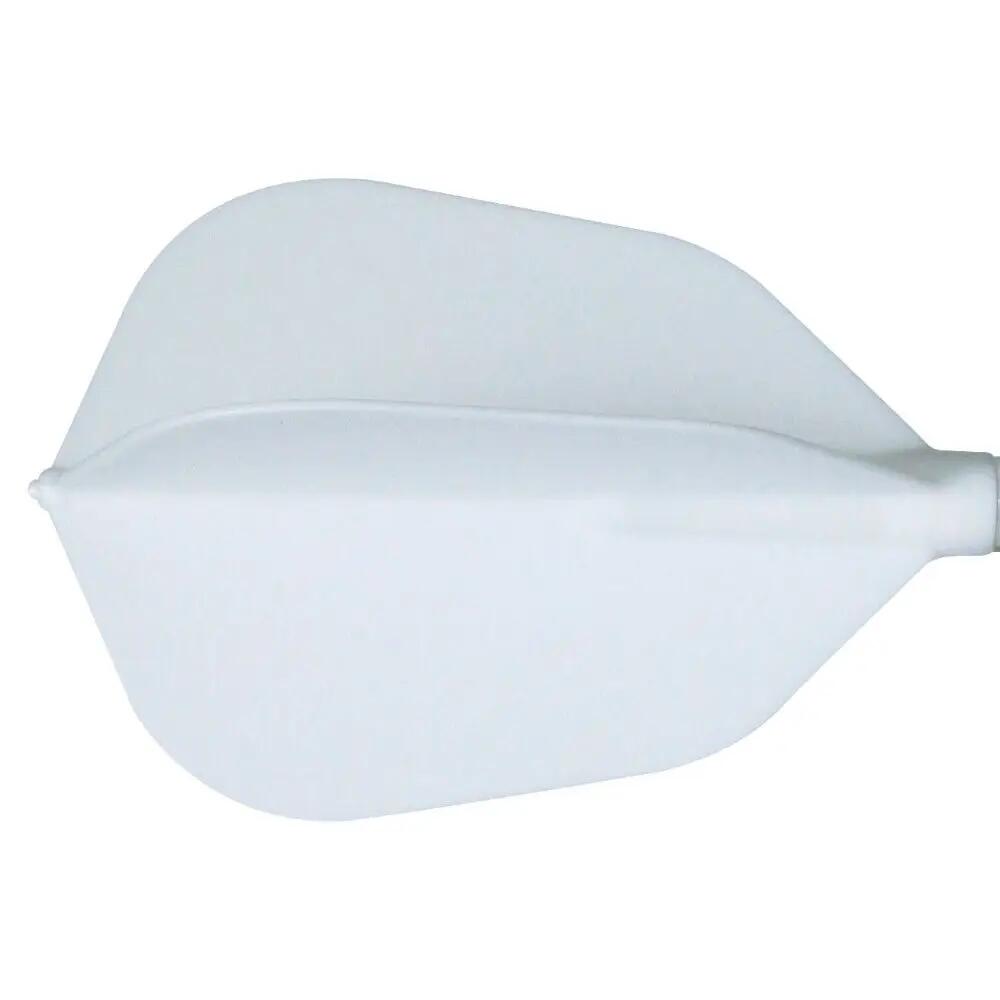 Plumas Fit Flight 6 unid. Super Shape Blanca 3/3