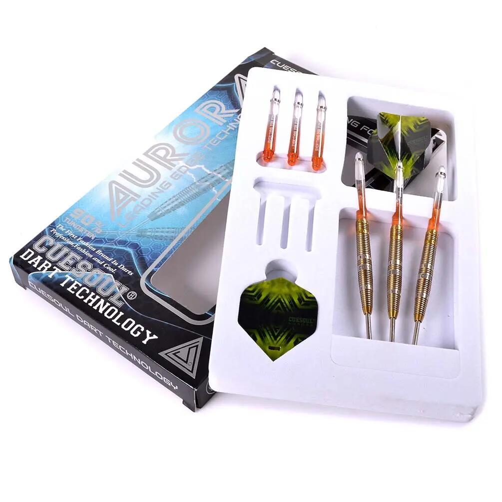 Dardos Cuesoul Aurora Gold Steel Tip 90% 21g 5/5