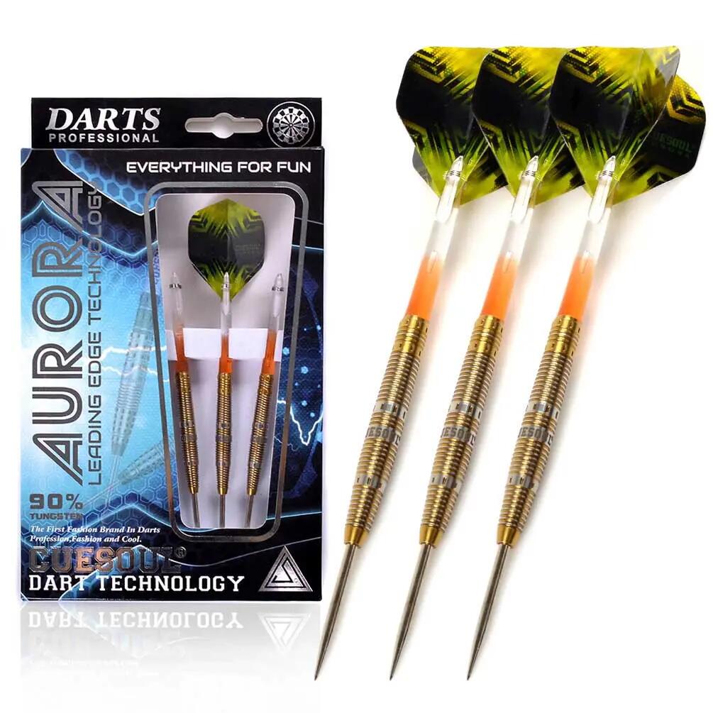 Dardos Cuesoul Aurora Gold Steel Tip 90% 21g 3/5