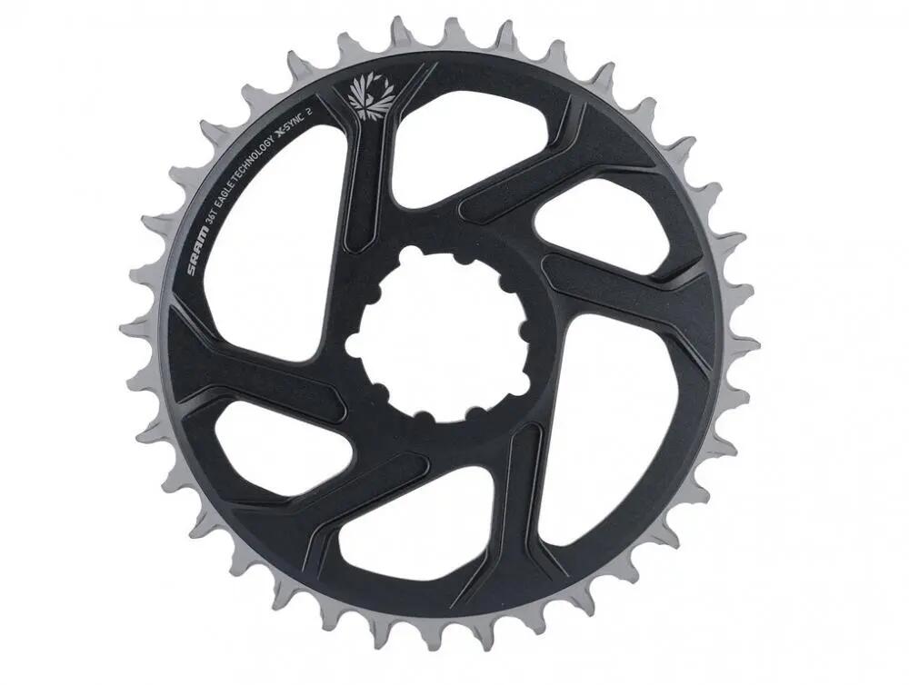 Kettingring X-Sync 2 Eagle - Offset 3 mm (Boost) - Maangrijs - 36 tanden 2/4