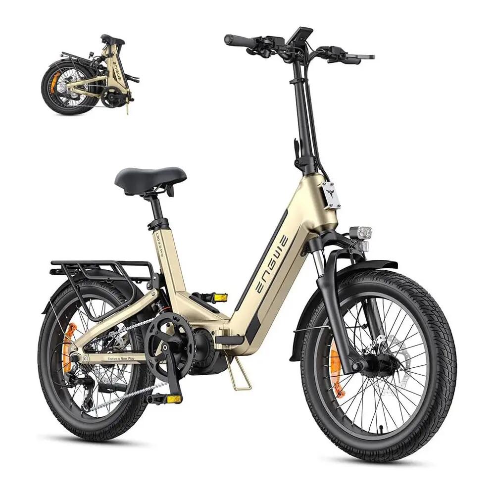 Bicicleta eléctrica ENGWE L20 3.0 Pro con motor central y batería de 48V y 15 Ah 2/7