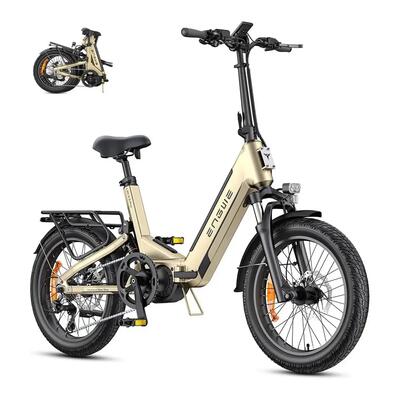 Elektrische fiets engwe l20 3.0 pro 250w middenmotor en 48v 15ah
