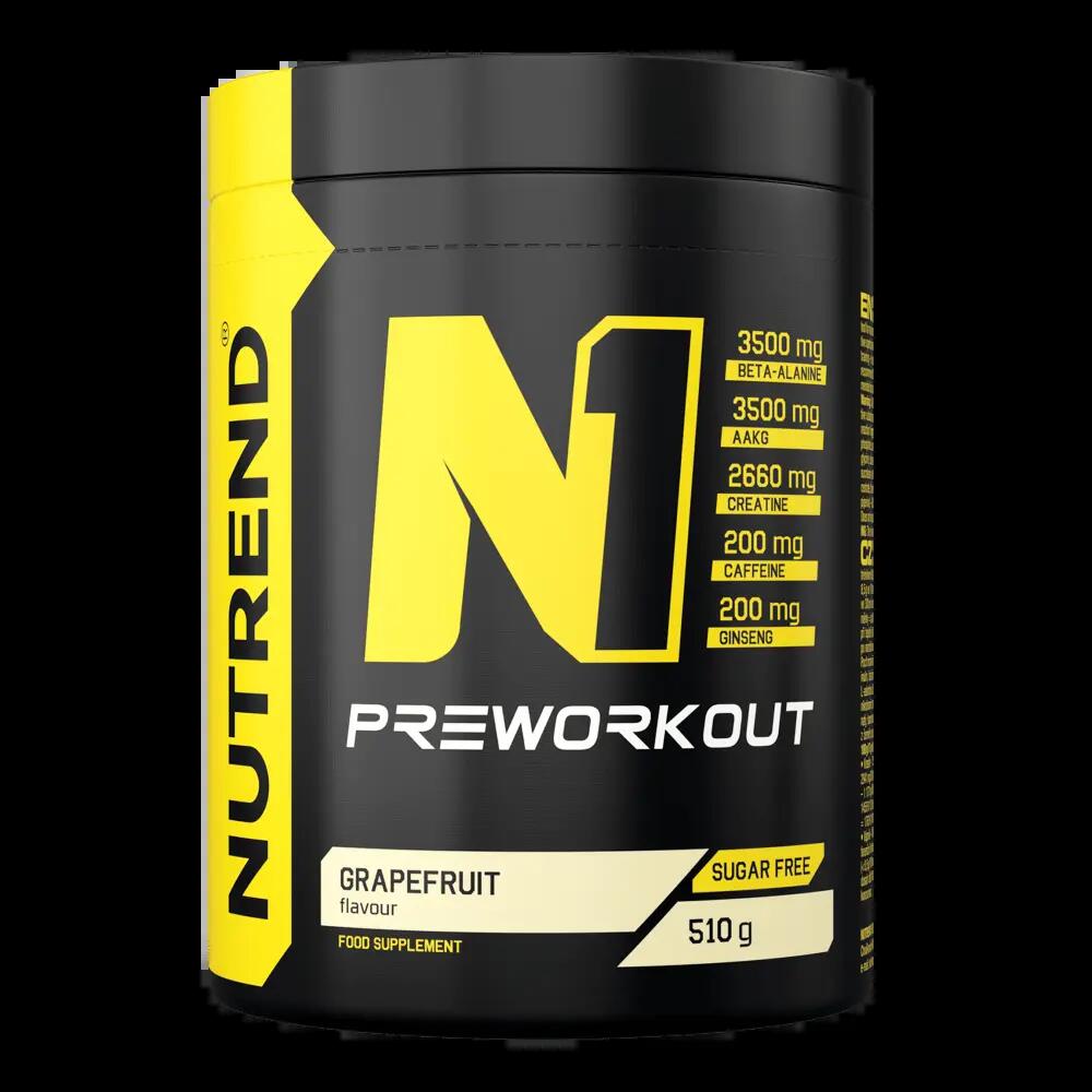 NUTREND Pre-workout N1, grep