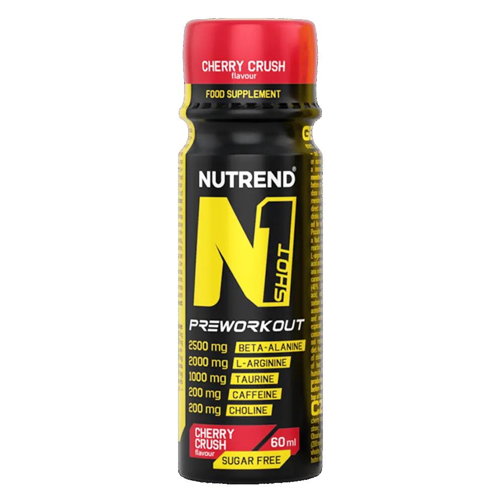 Pre-workout N1 SHOT, 20 x 60 ml, cherry crush 2/3