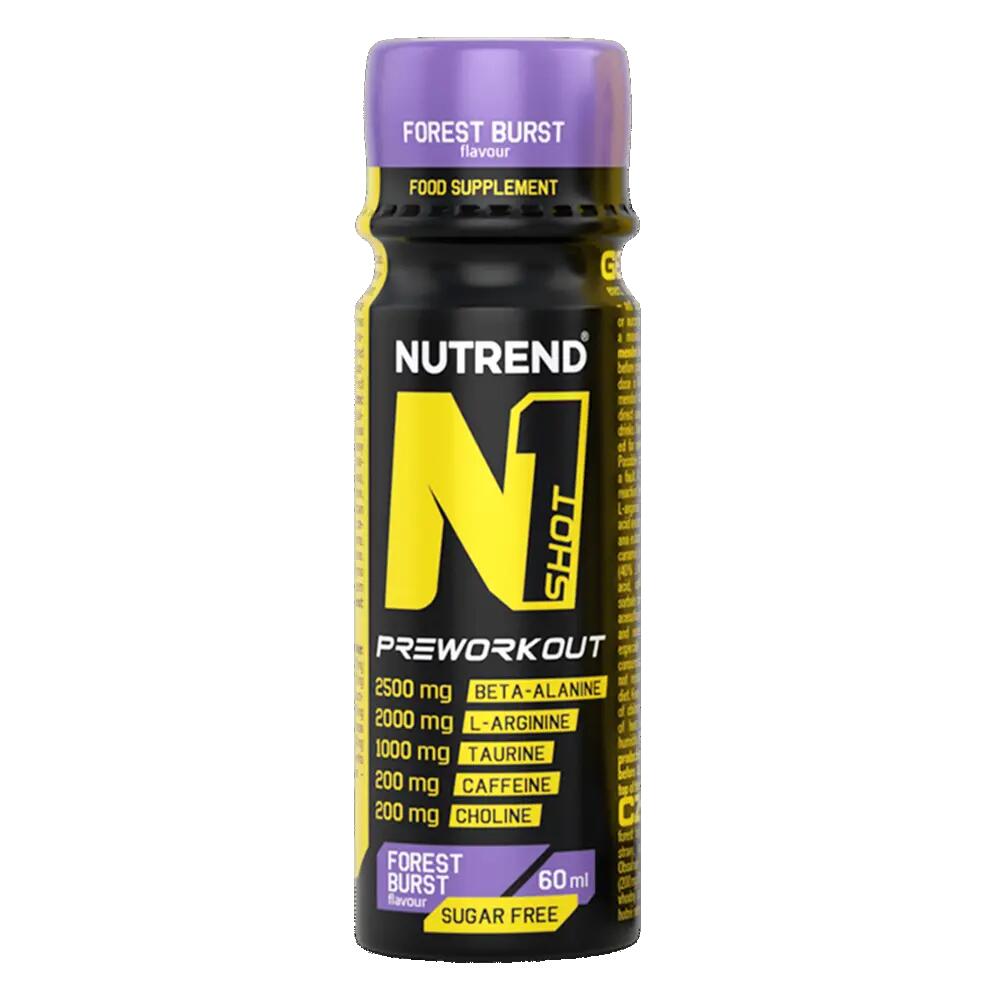 Pre-workout N1 SHOT, 20 x 60 ml, forest burst 2/3
