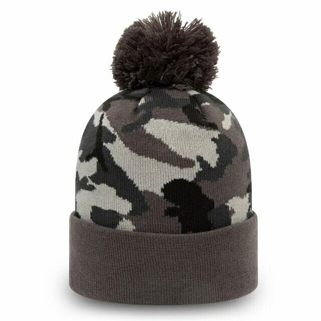 Bonnet Gris Camouflage Homme New Era NY Yankees