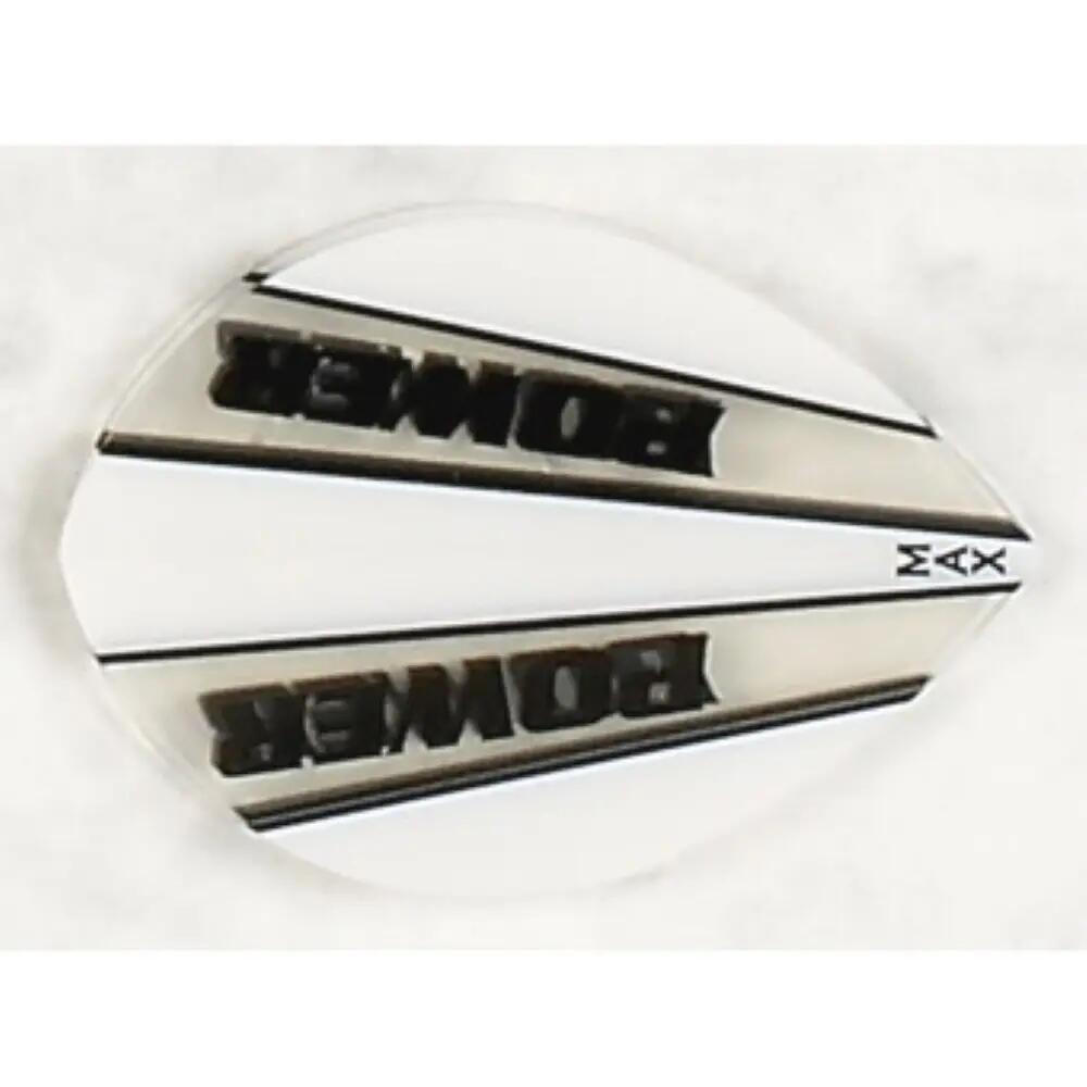 Plumas Power Max Oval Logo Blanca 3/3